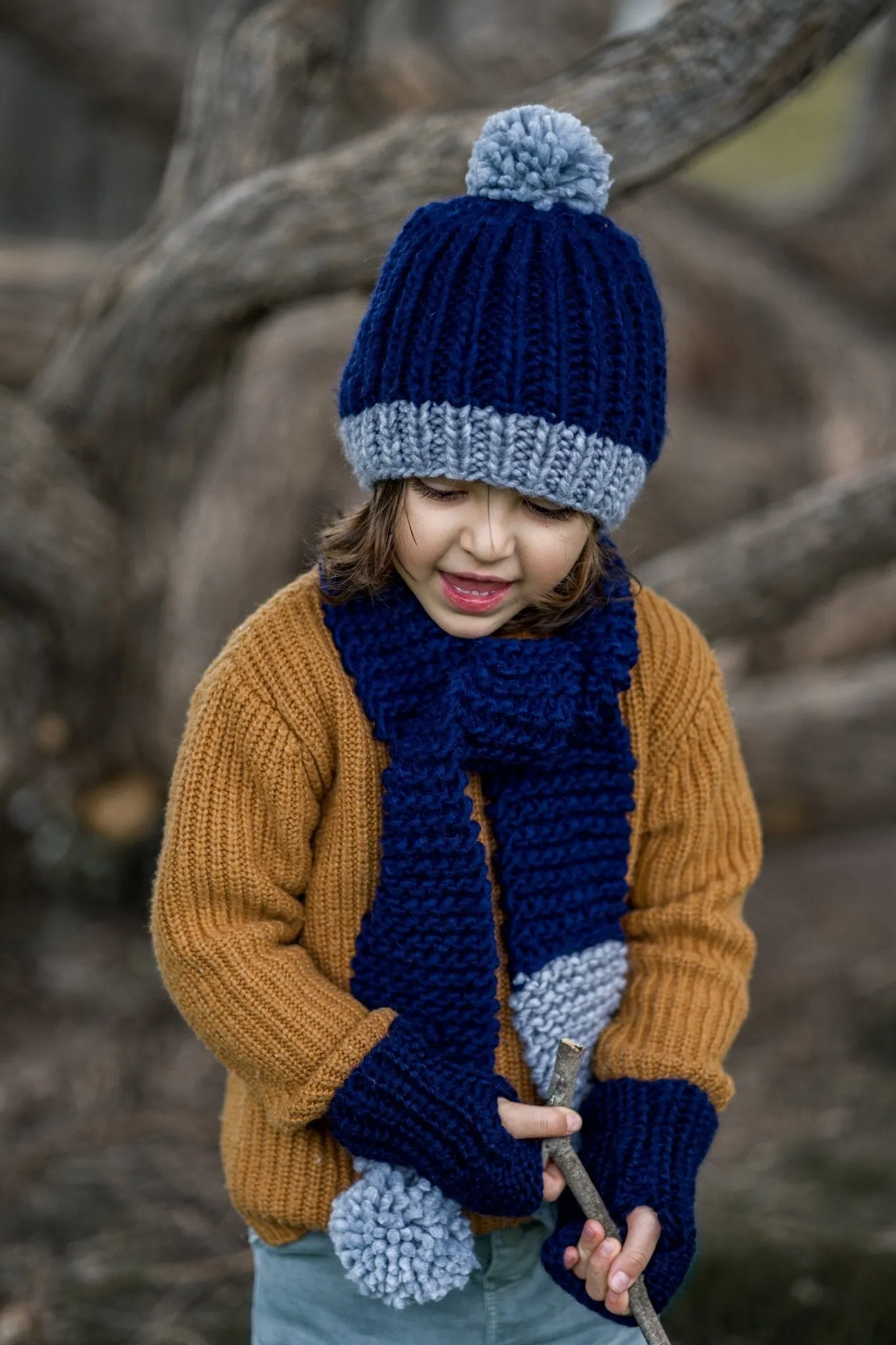 Traveller Chunky Beanie Navy