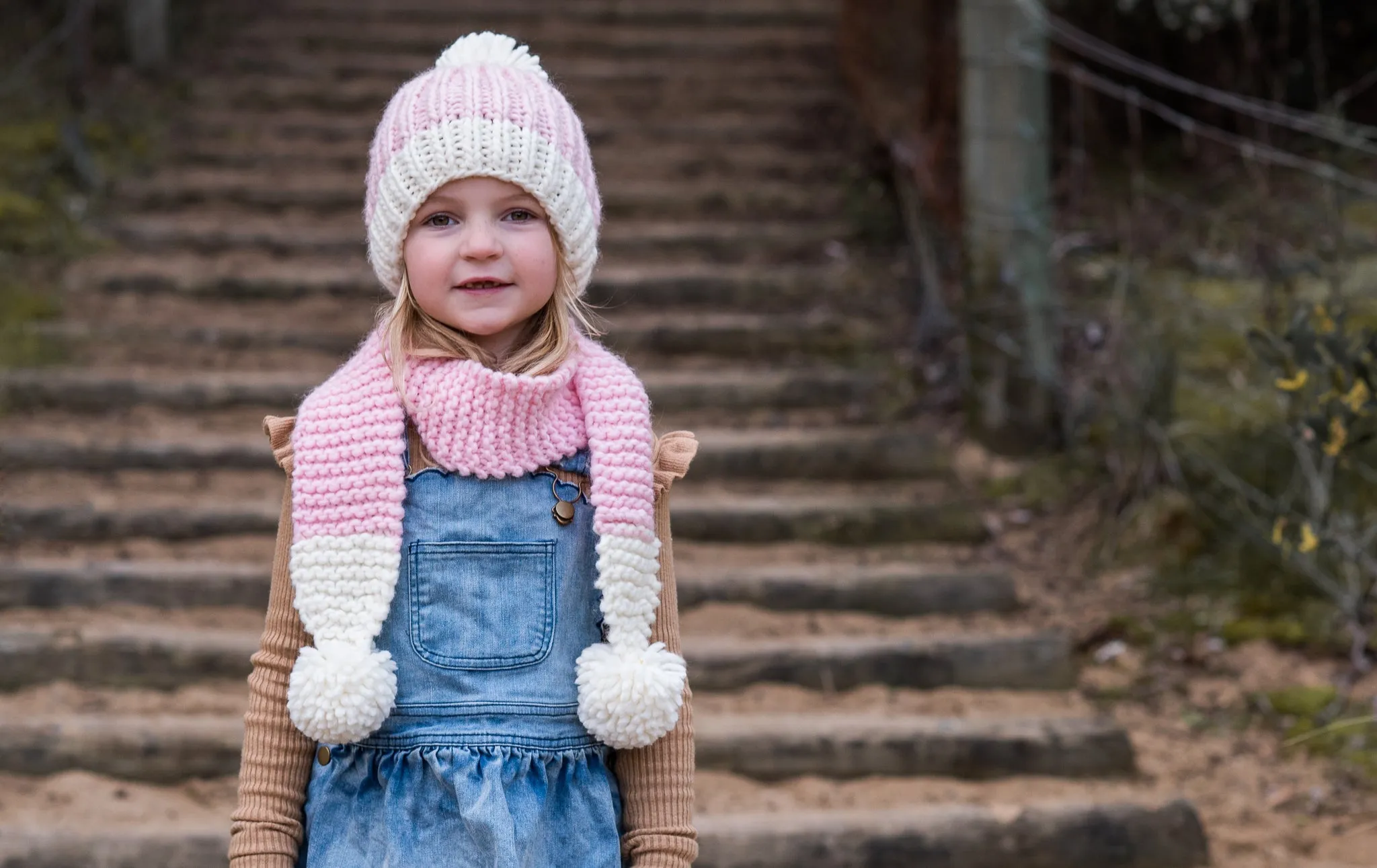 Traveller Chunky Beanie Pink