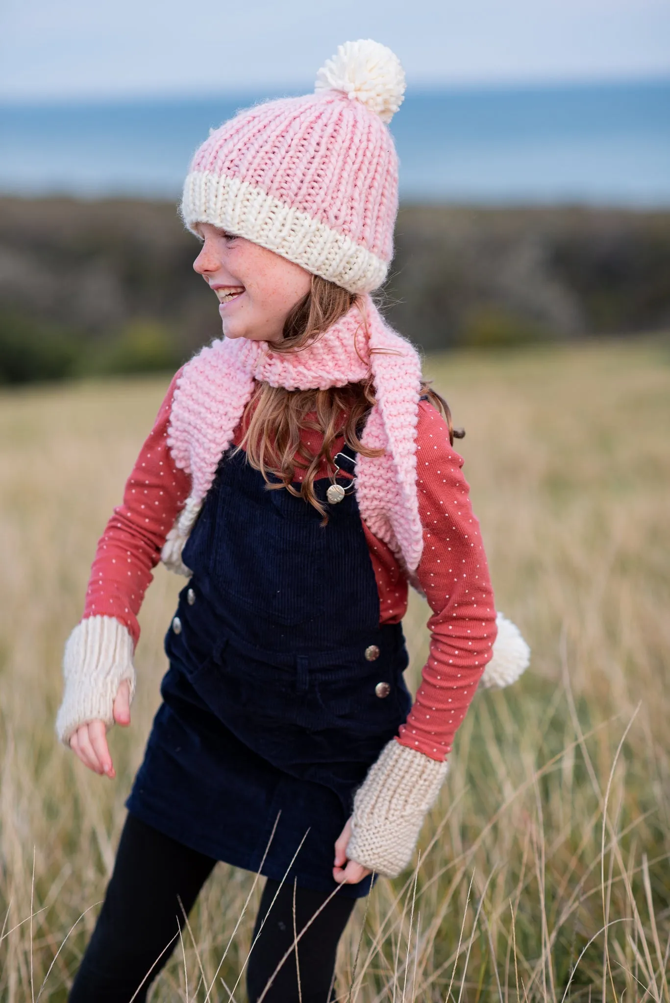 Traveller Chunky Beanie Pink