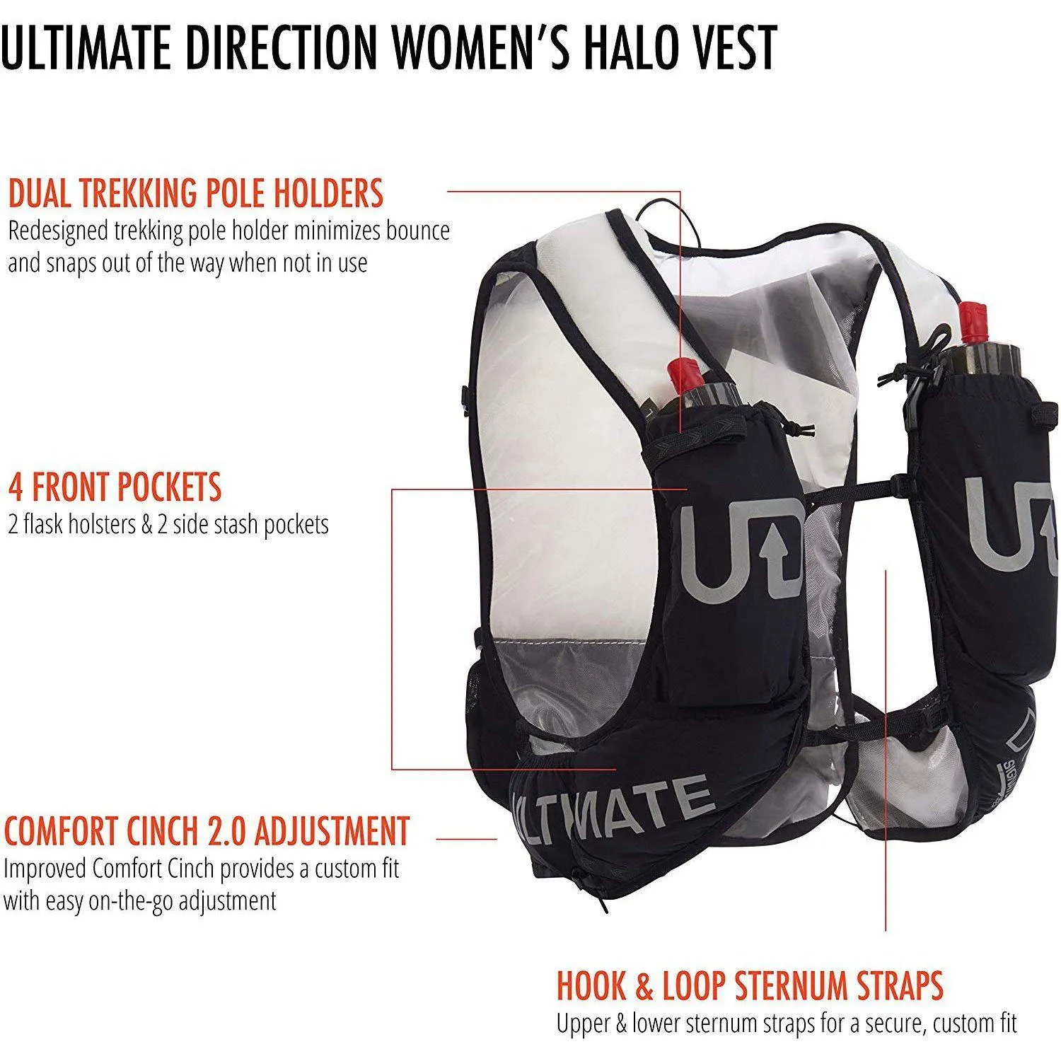 Ultimate Direction Women's Halo Ultra Running Vesta