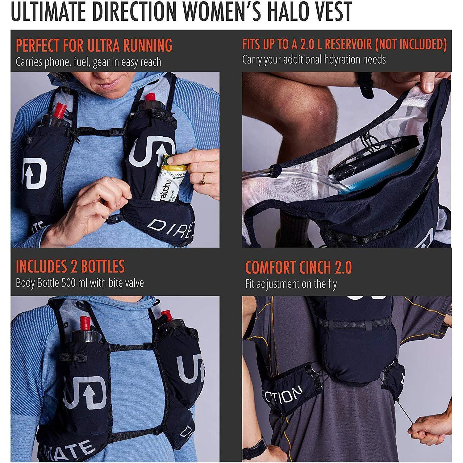 Ultimate Direction Women's Halo Ultra Running Vesta