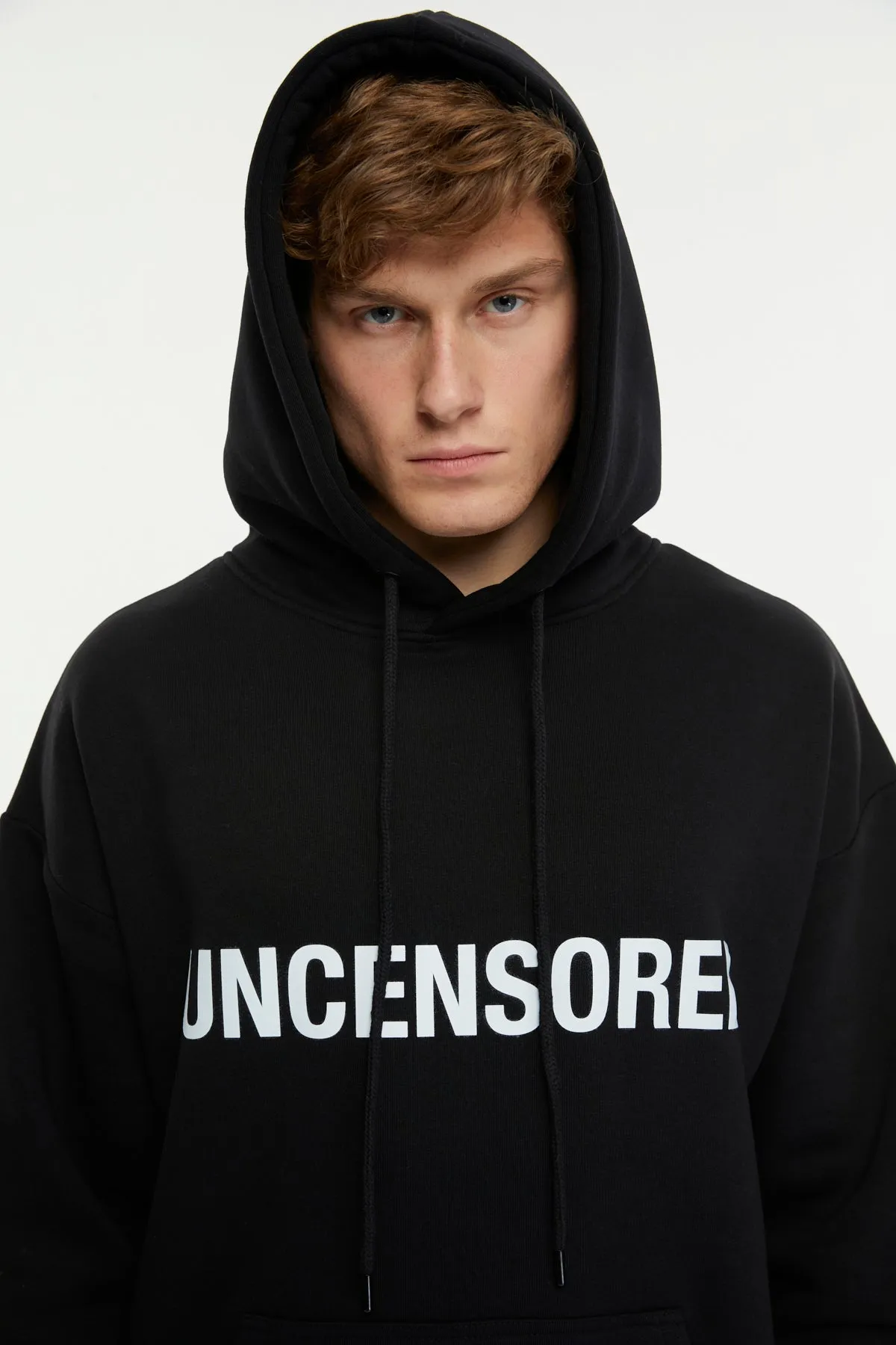 Uncensored / Oversized Pullover Hoodie