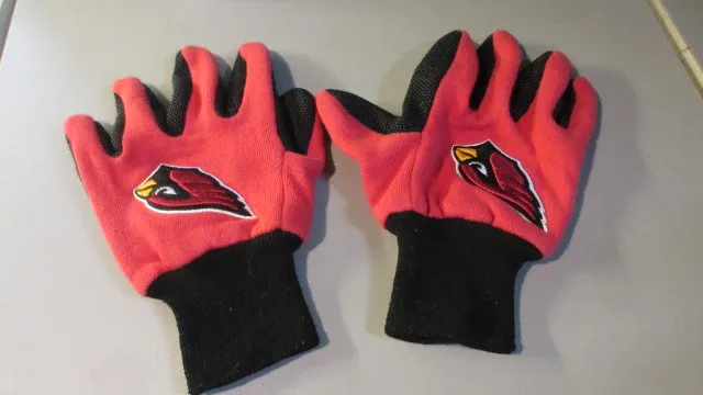 Used AZ Cardinals Gloves - No Size Listed