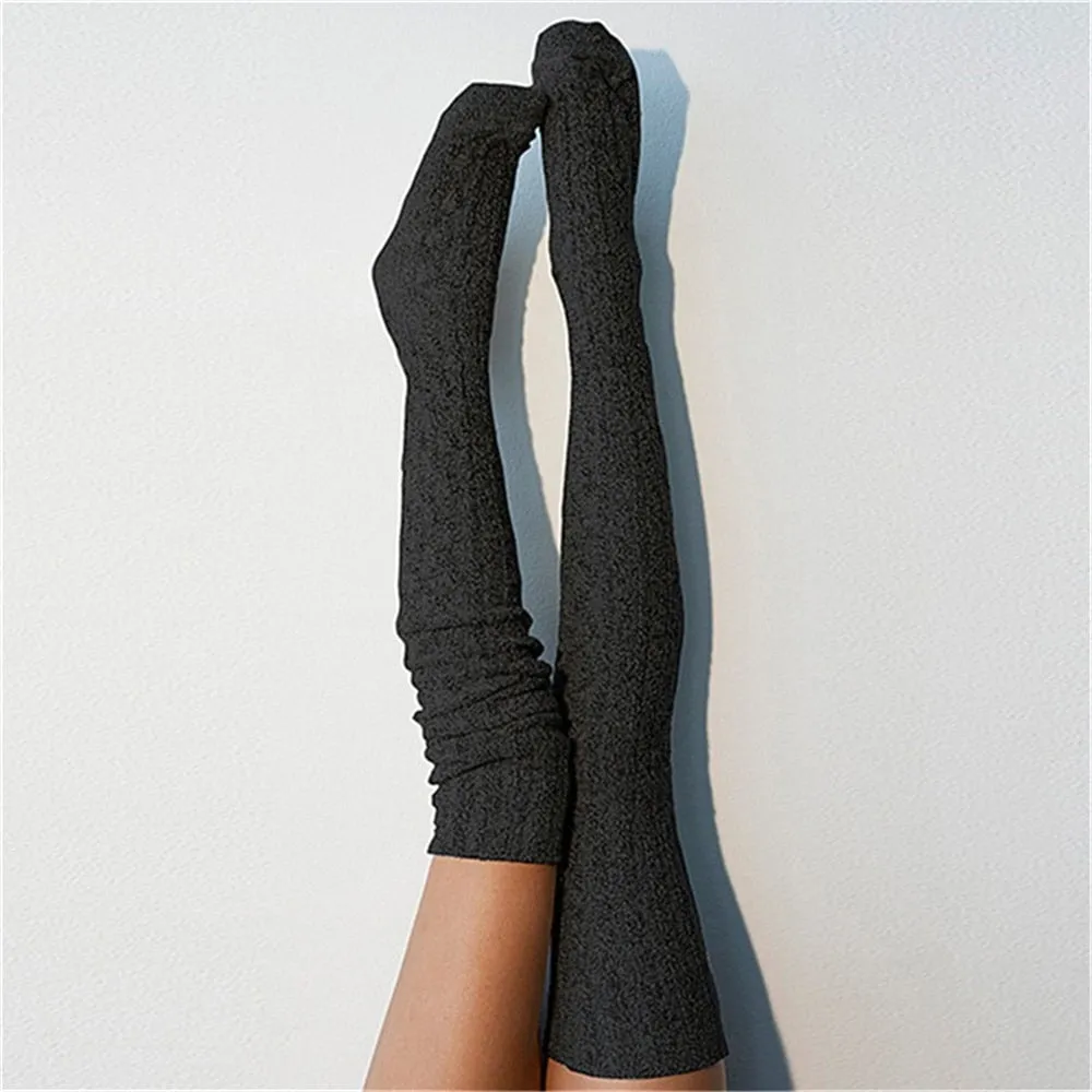 VenusFox Sexy Stockings Female Thigh High Over The Knee Socks 2020 New Fashion Women's Long Cotton Stockings For Girls Ladies Women