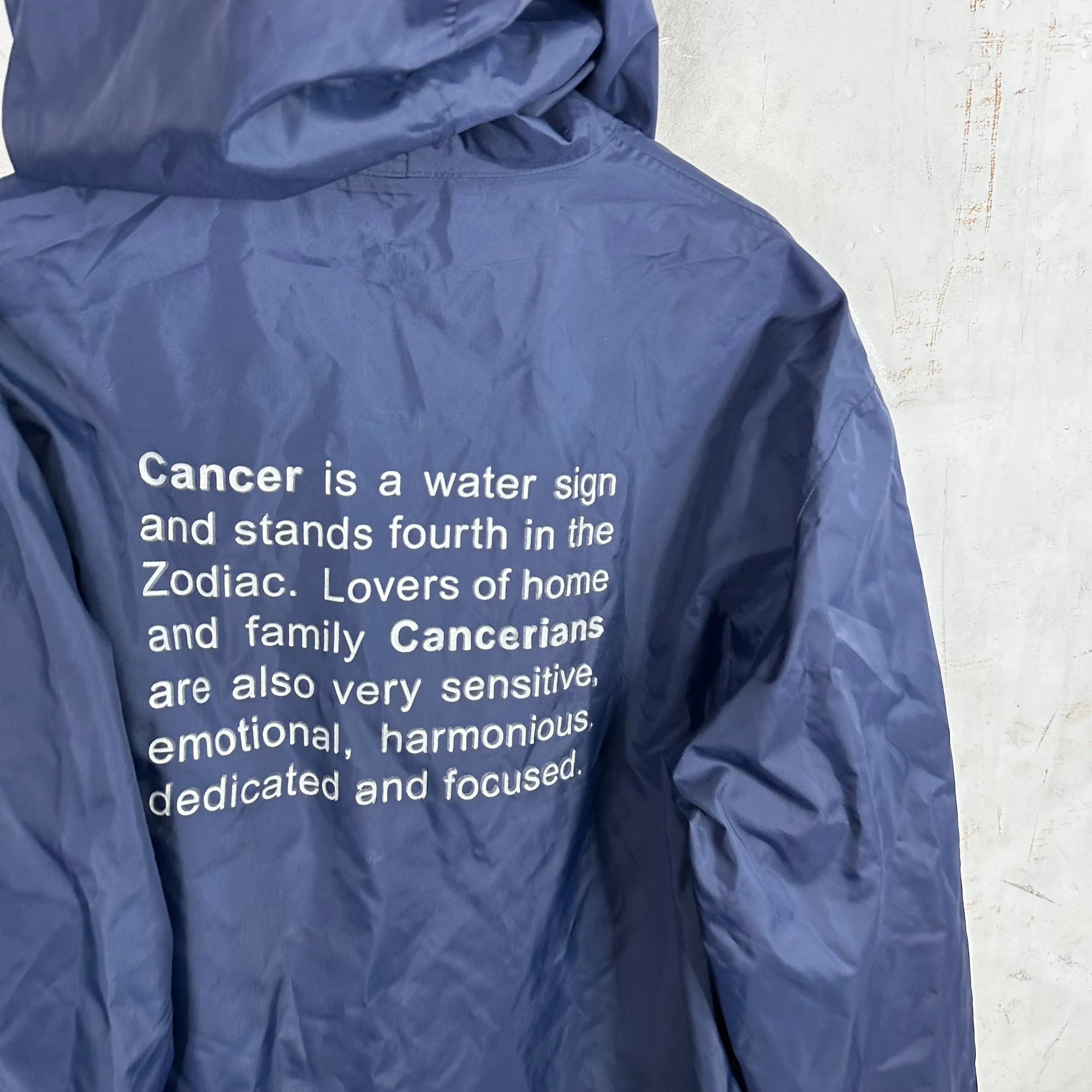 VETEMENTS Cancer Rain Jacket