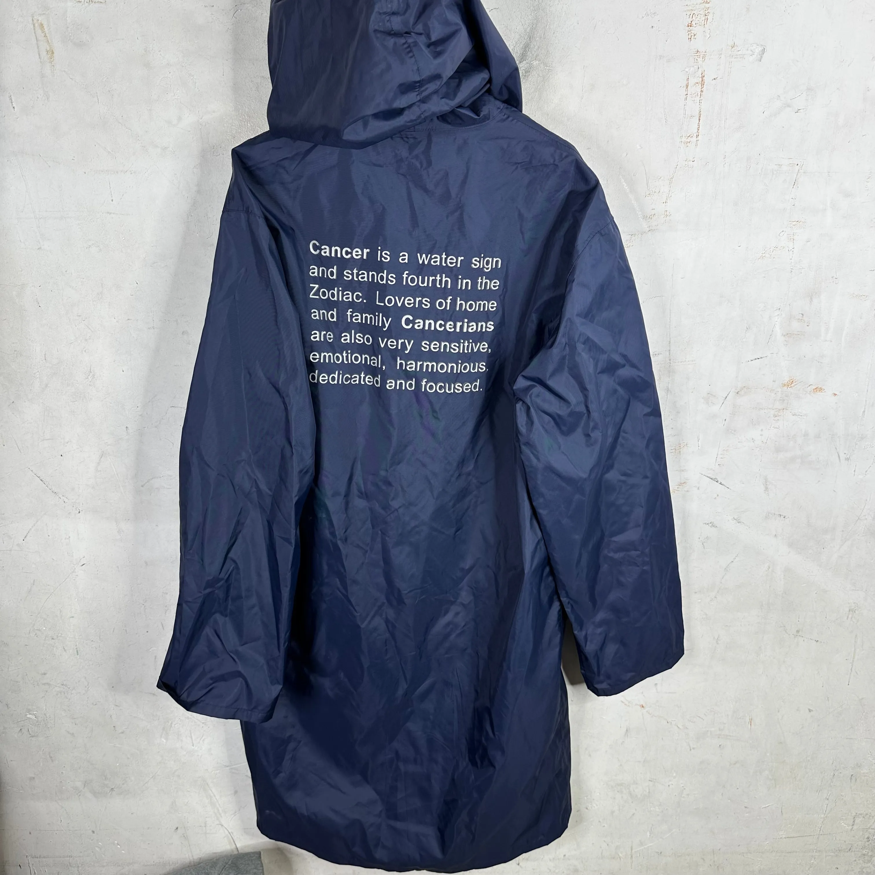 VETEMENTS Cancer Rain Jacket