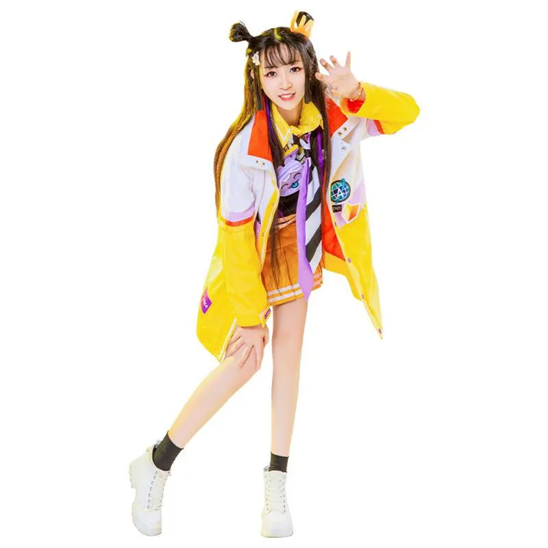 Virtual YouTuber Ranunculus Umise Yotsuha Cosplay Costume