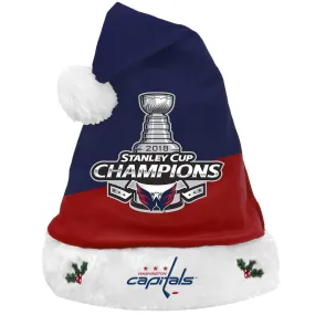 Washington Capitals 2018 Stanley Cup Champions Christmas Santa Hat