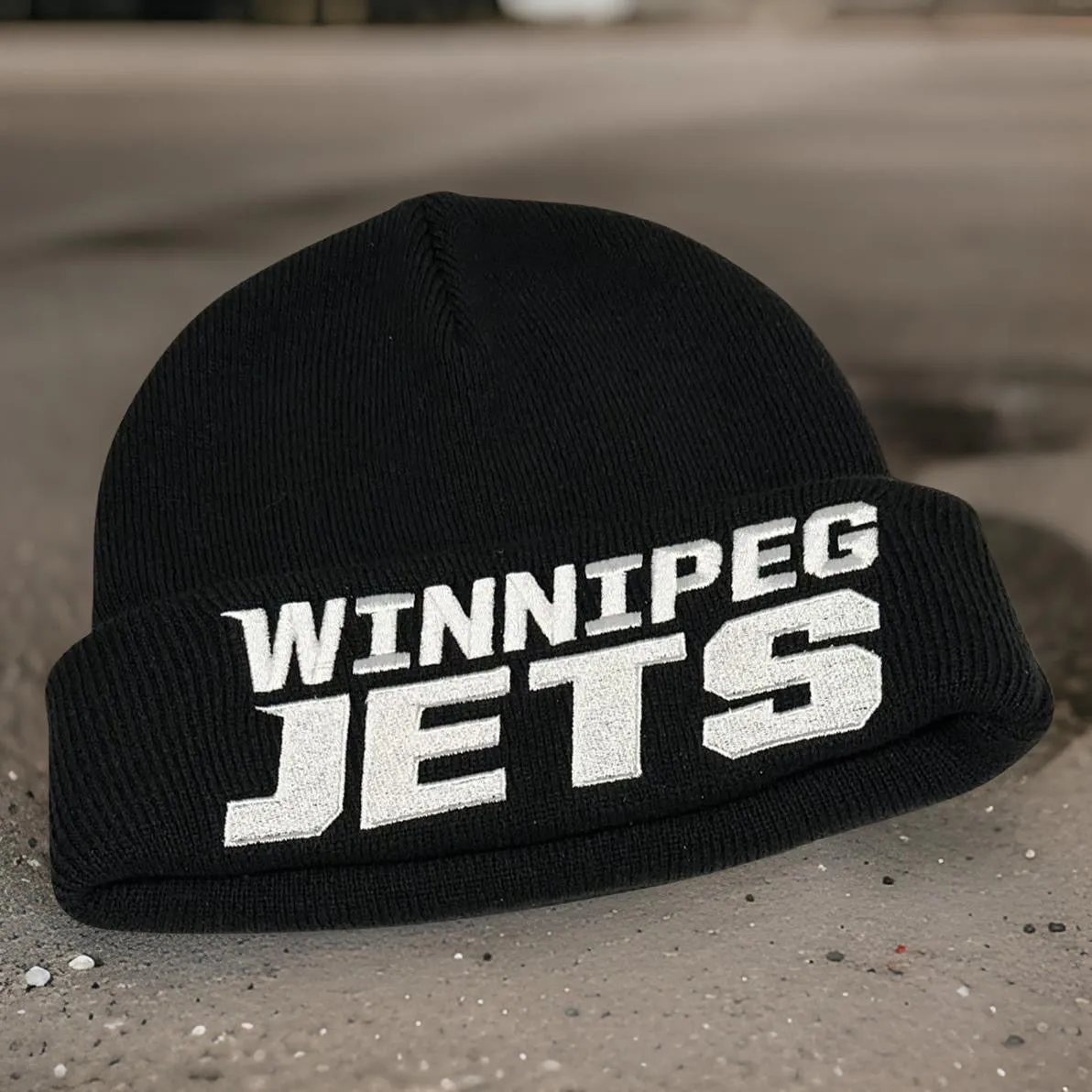 *WINNIPEG JETS* ~2 in 1~ Winter Beanie / Ballyclava by Mitchell & Ness