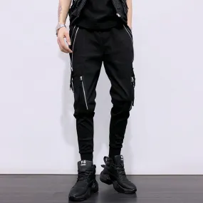 WLS Function Double Zipper Pockets Cargo Pants