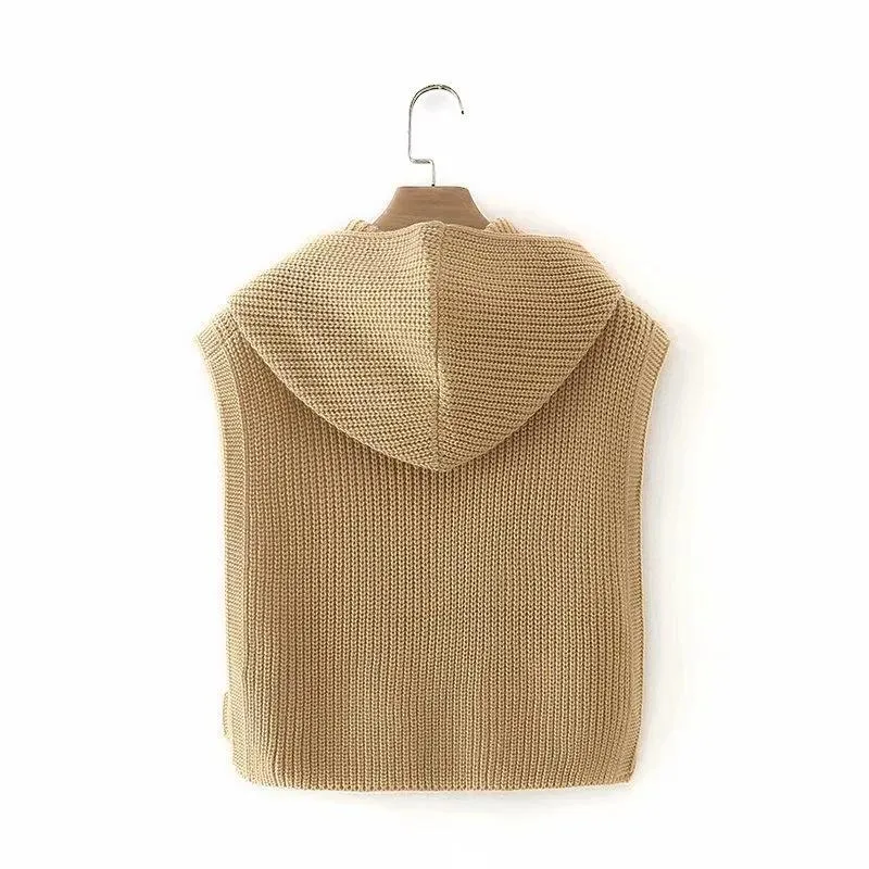 Women Loose Knitted Vest Top