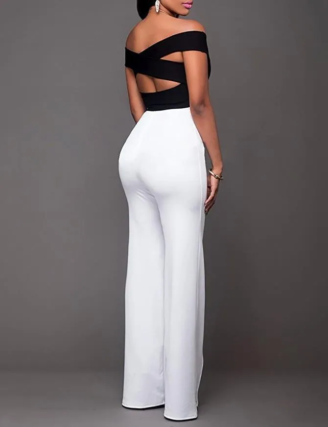 Women Solid Color Wide Leg Pants High Waist Flared Trousers Sliming