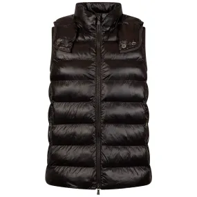 Womens Chiron Hooded Vest Black - AW24