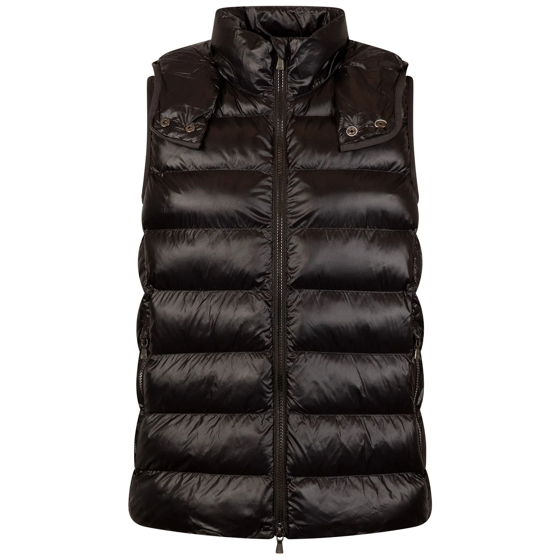 Womens Chiron Hooded Vest Black - AW24