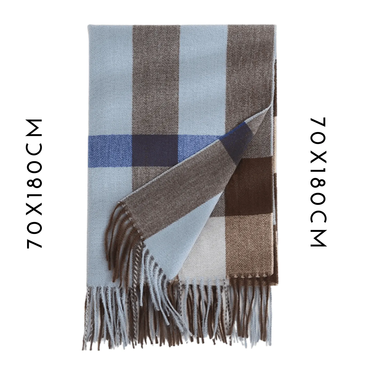 Women's Long Fashion Scarves With Tassels