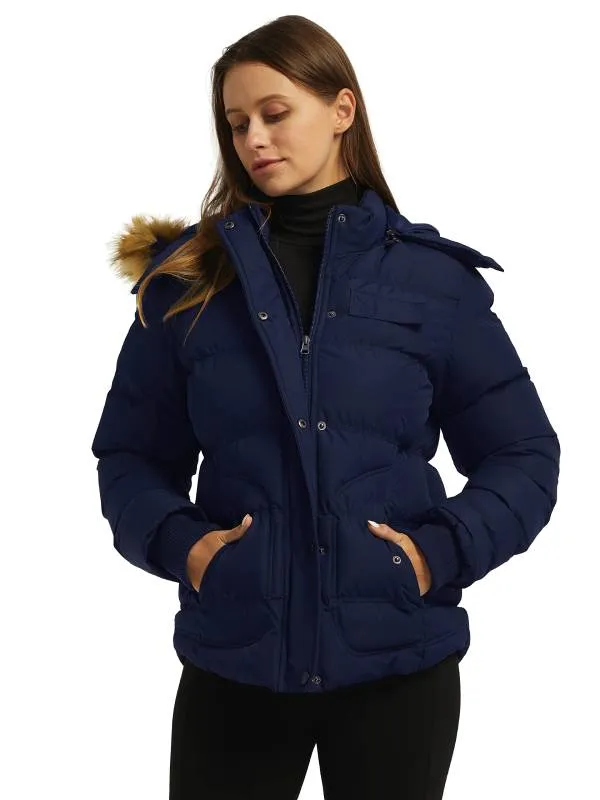 Women's Quilted Puffer Jacket（复制）