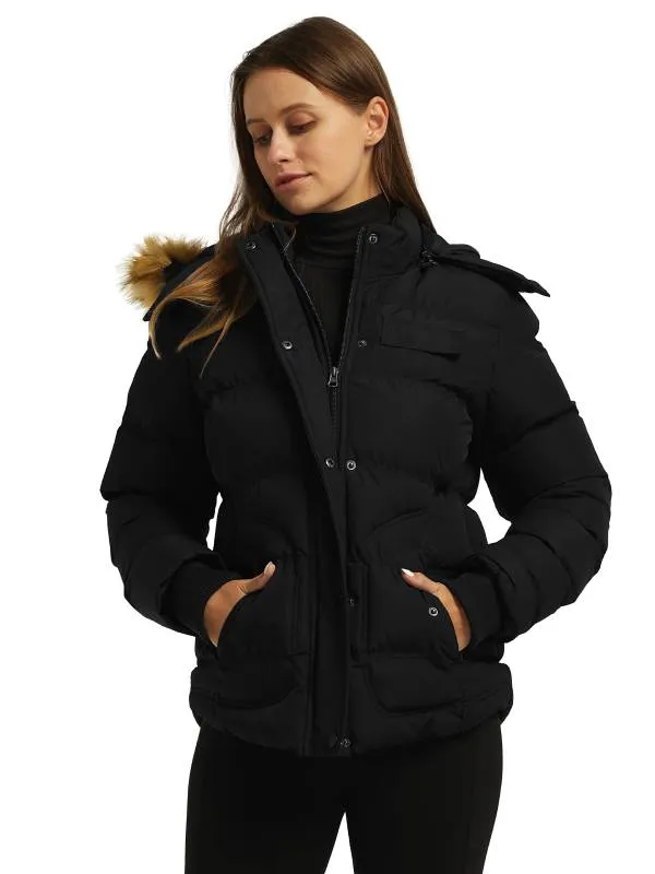 Women's Quilted Puffer Jacket（复制）