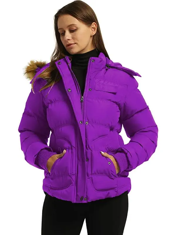 Women's Quilted Puffer Jacket（复制）