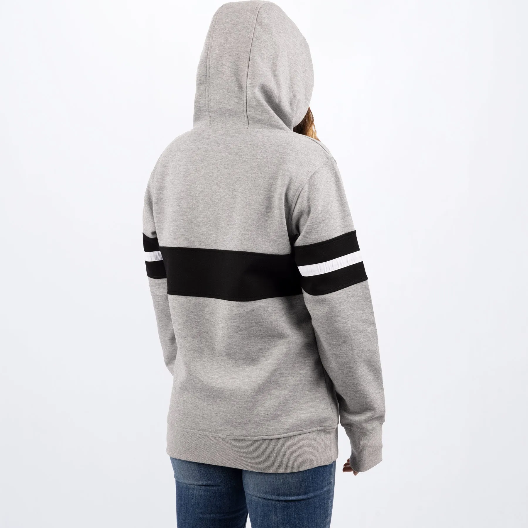 Women's Stripe Pullover Hoodie