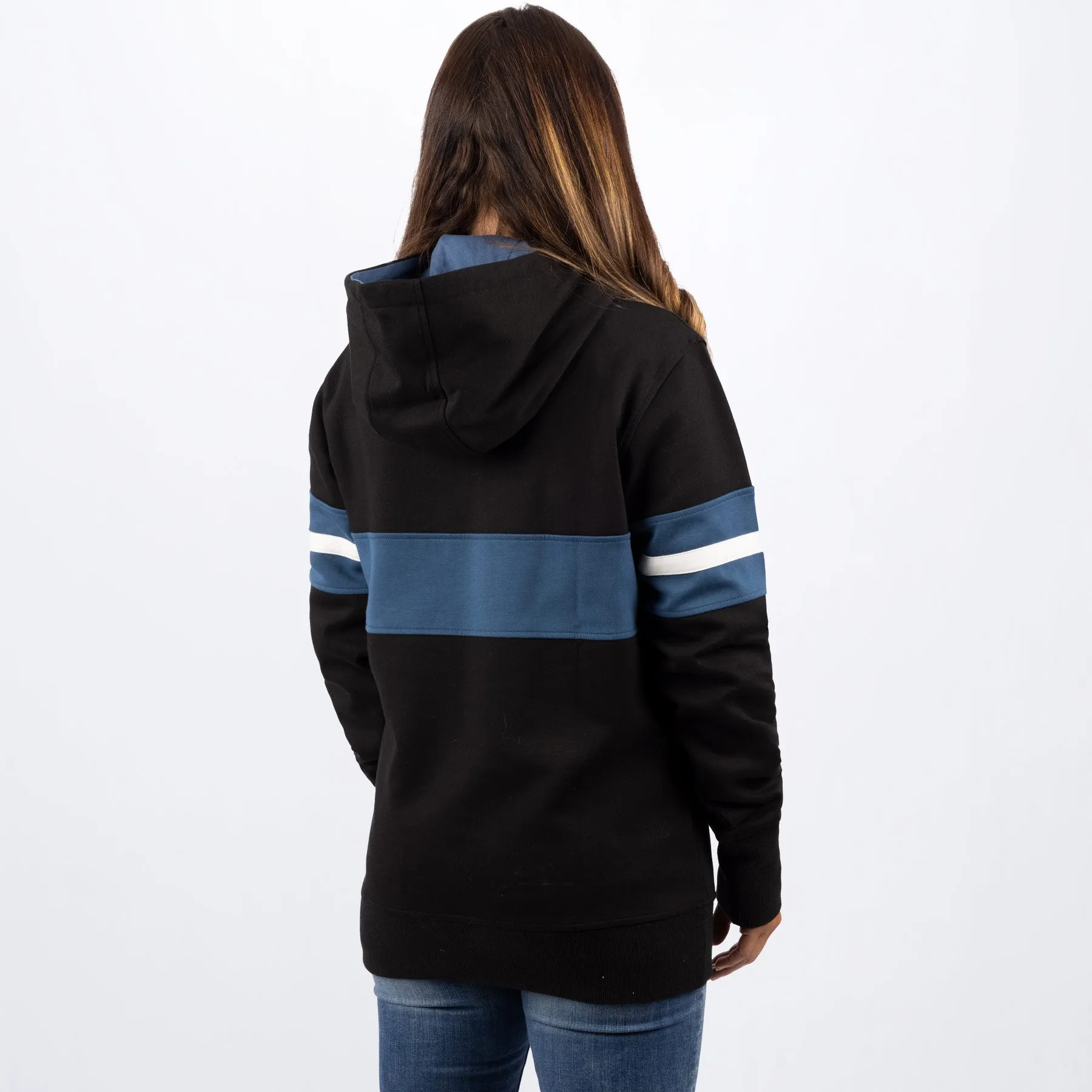 Women's Stripe Pullover Hoodie