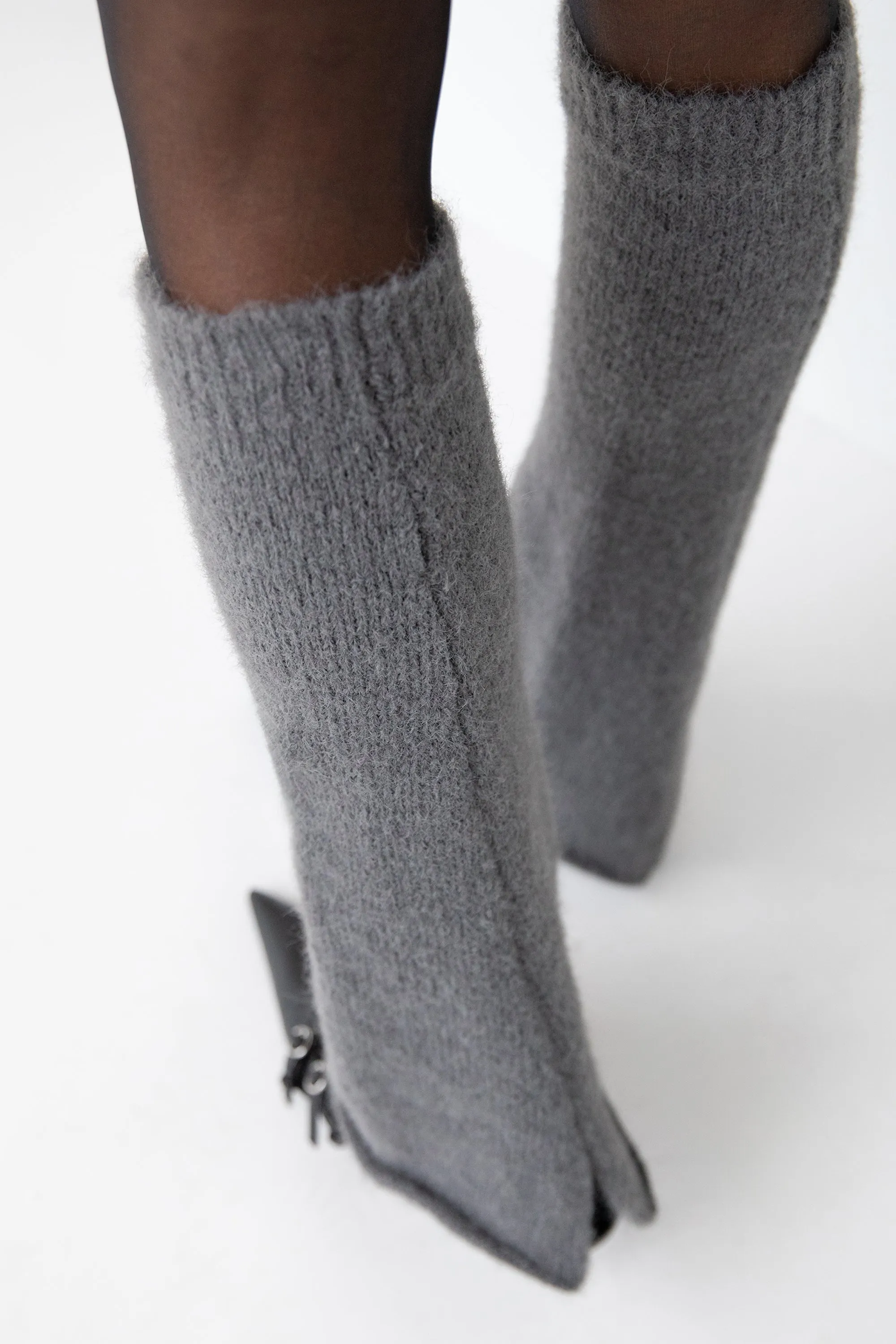 WOOL BLEND LEG WARMER