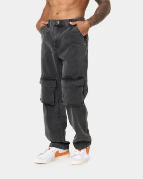 XXIII Jorris Cargo Pants Washed Black