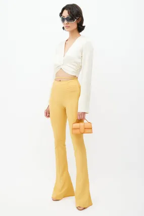 Yellow Le Splash Flared Trouser