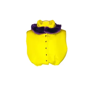 YELLOW PUFFER VEST