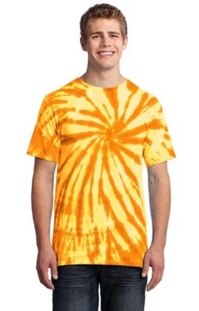 Yellow Unisex Tie-Dye Tee