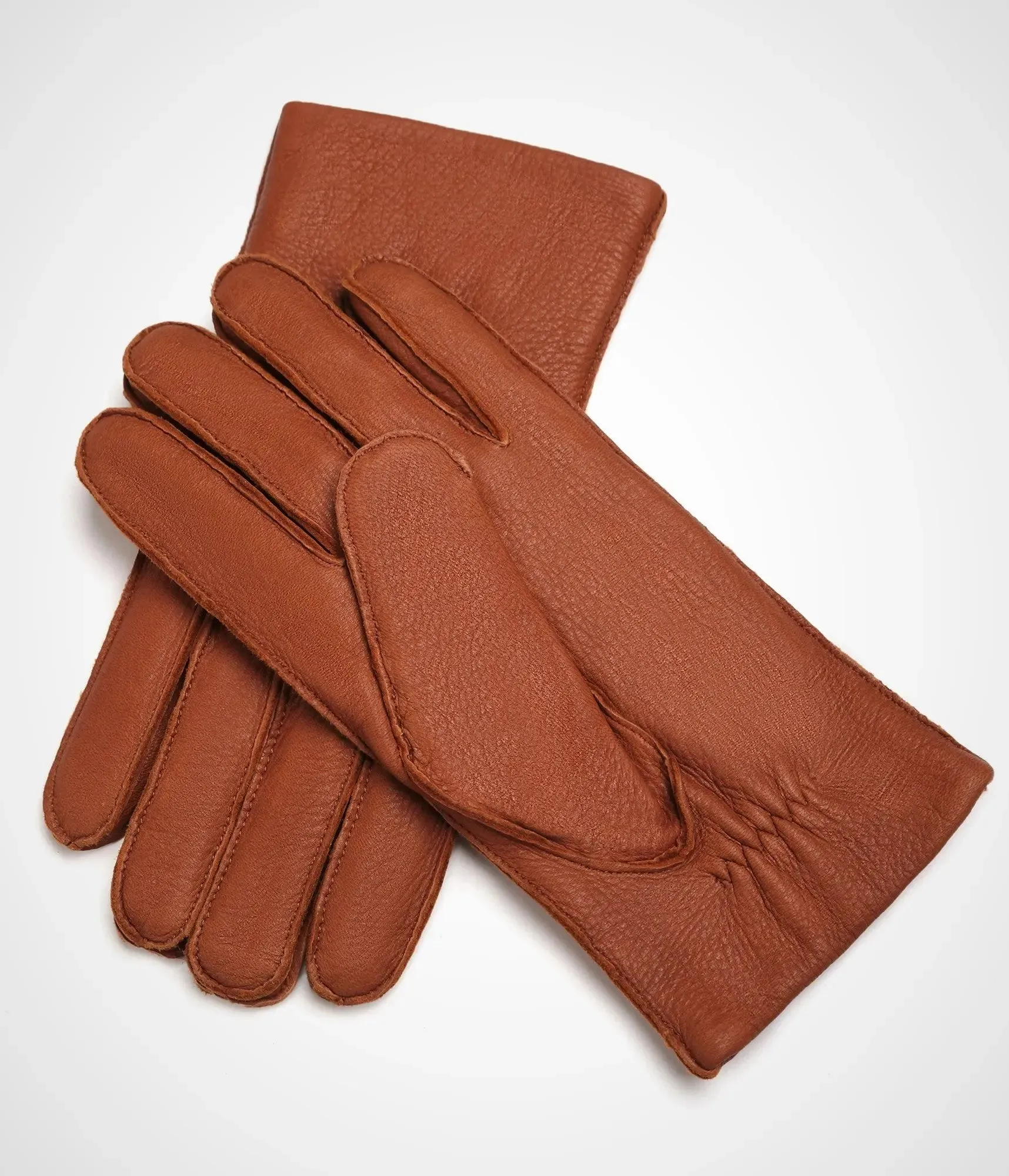 YISEVEN Men's  Deerskin Leather Dress Gloves