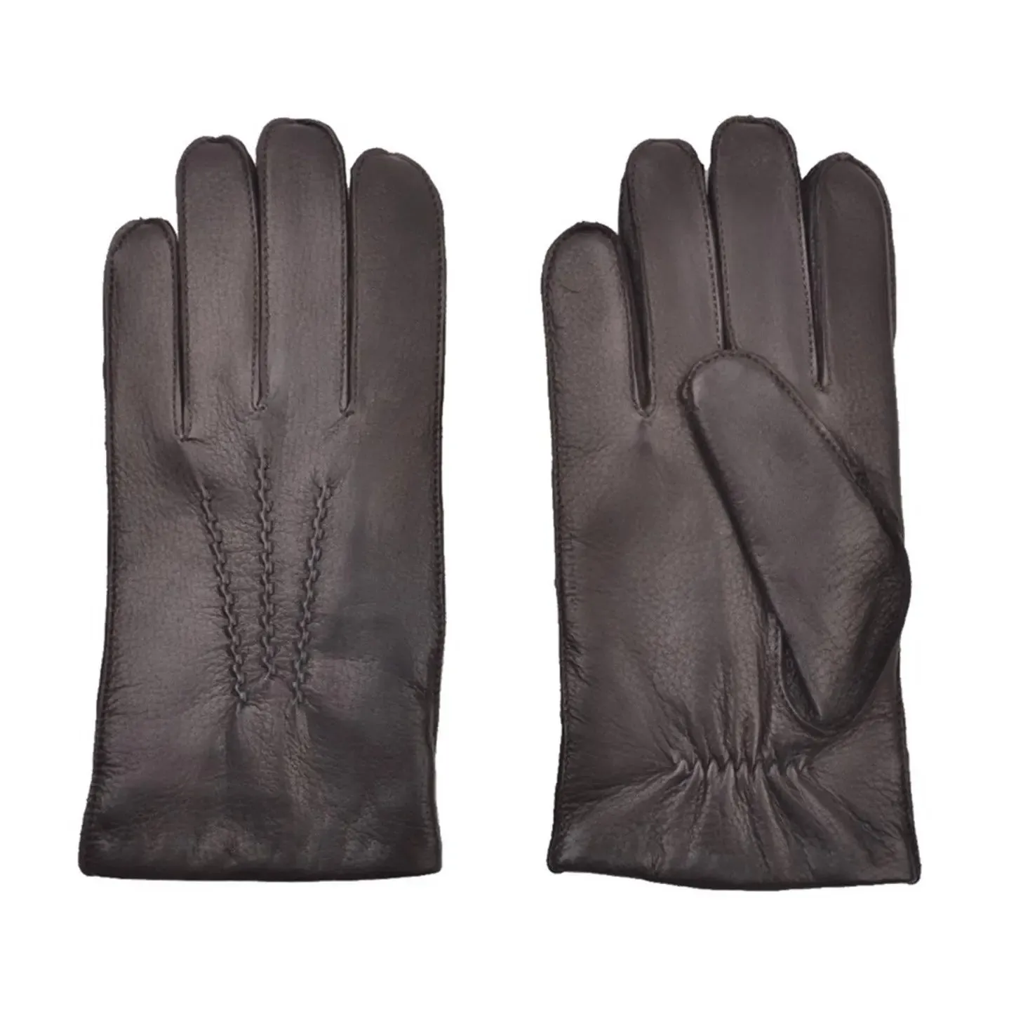 YISEVEN Men's  Deerskin Leather Dress Gloves