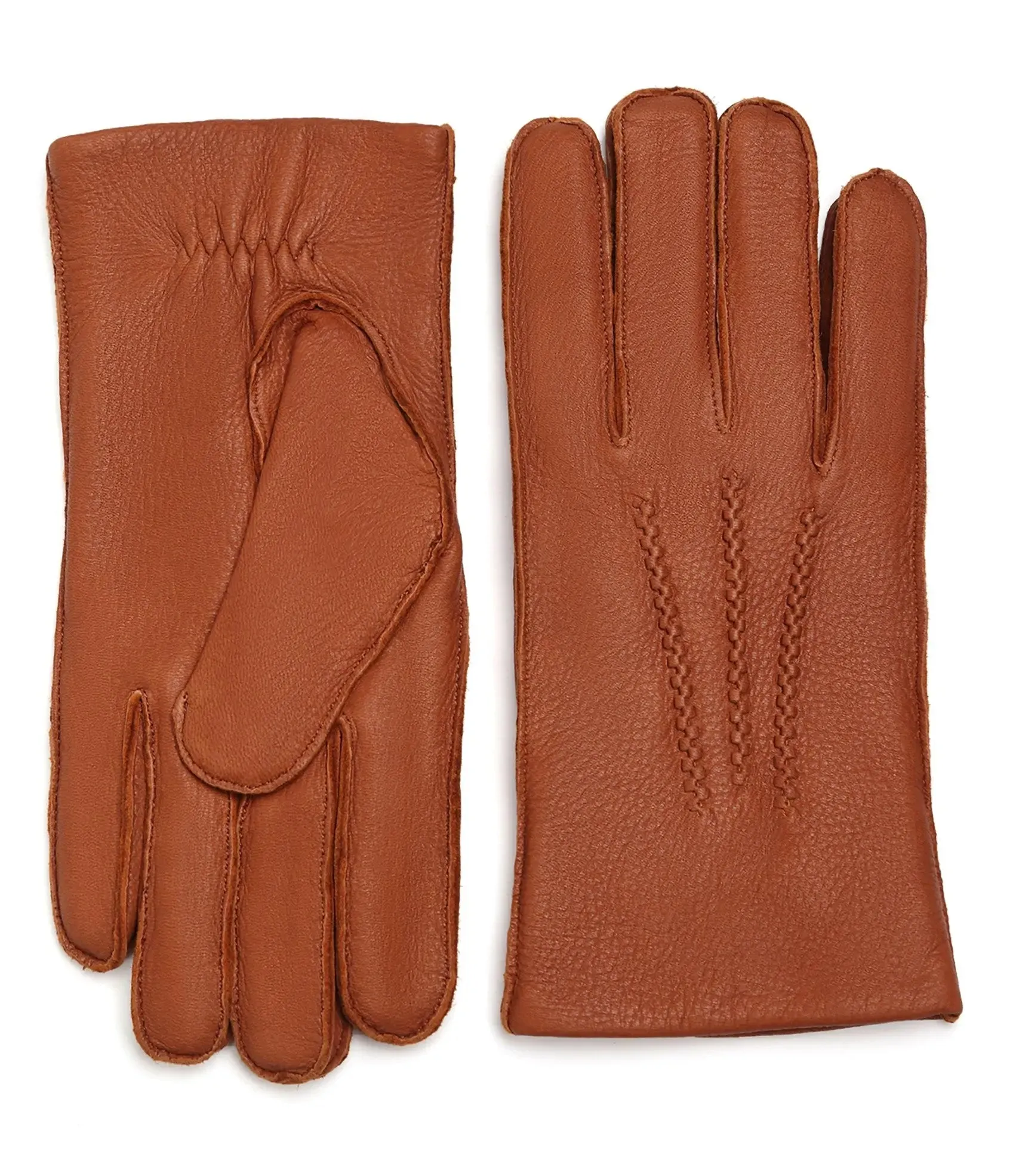 YISEVEN Men's  Deerskin Leather Dress Gloves