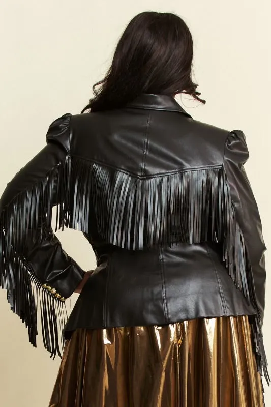 Yoncé Fringe Coat